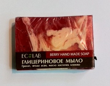 "EO Lab" Глицериновое мыло Berry Hand Made Soap 130 гр (ЭкоЛаб)
