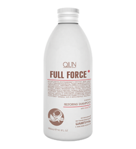 OLLIN Full Force Восстанавливающий шампунь для сухих и поврежденных волос, с маслом кокоса, 300 мл