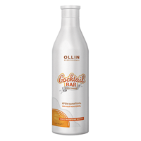 OLLIN Cocktail BAR Крем-шампунь для волос "Яичный коктейль" Восстановление волос (Оллин Коктейль Бар) 400 мл