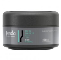 Londa Professional Men "Shoft it" Матовая глина для волос нормальной (эластичной) фиксации 75 мл (Лонда Мен)