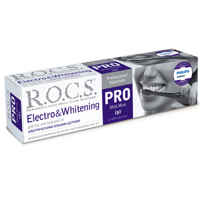 R.O.C.S. PRO Electro & Whitening Зубная паста для использования с электрическими зубными щетками