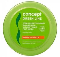 Concept Green Line Крем, препятствующий выпадению и активирующий рост волос, 300 мл
