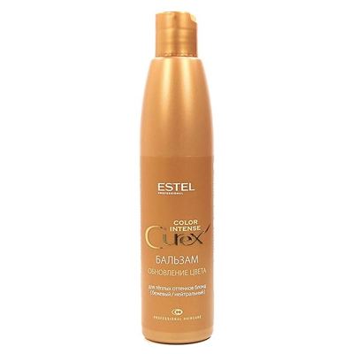 Estel Professional CUREX COLOR Бальзам Обновление цвета для волос теплых оттенков блонд (бежевый/нейтральный), 250 мл