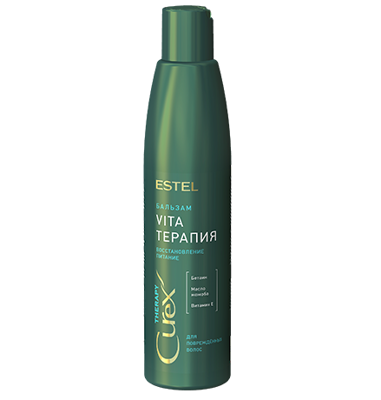 Estel Professional CUREX THERAPY Крем-бальзам для сухих, ослабленных и поврежденных волос, 250 мл