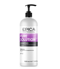 "EPICA Professional" Pure Solution Шампунь для глубокого очищения, 1000 мл (Эпика)