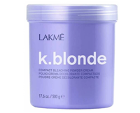 LAKME Пудра для обесцвечивания волос K.Blonde Compact Bleaching Powder-Cream, 500 г