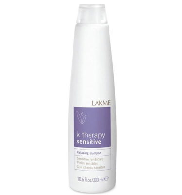 LAKME k.therapy Relaxing Shampoo Sensitive Шампунь успокаивающий для чувствительной кожи головы, 300 мл