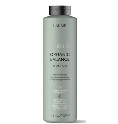 LAKME Teknia Organic Balance Бессульфатный увлажняющий шампунь для всех типов волос, 1000 мл