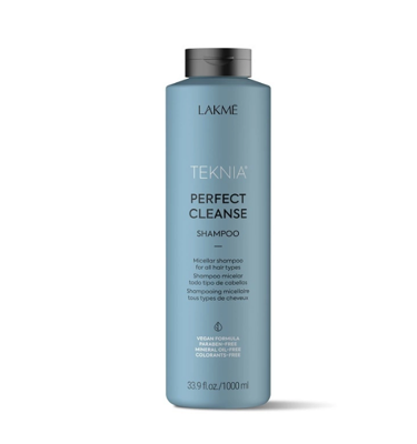 LAKME Teknia Perfect Cleanse Мицеллярный шампунь для глубокого очищения волос, 1000 мл