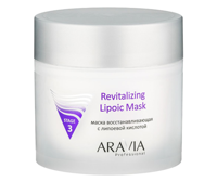 ARAVIA Professional Маска восстанавливающая с липоевой кислотой Revitalizing Lipoic Mask, 300 мл