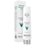 ARAVIA Professional Крем для лица балансирующий с матирующим эффектом Balancing Mat Cream 12H, 100 мл