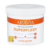 ARAVIA Professional Паста для шугаринга SUPERFLEXY Ultra Enzyme, 750 г