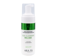 ARAVIA Professional Мусс очищающий с охлаждающим эффектом с алоэ вера и аллантоином Cool Cleansing Mousse, 160 мл