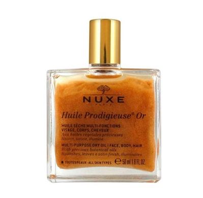 NUXE Мерцающее сухое масло для лица, тела и волос Huile Prodigieuse (НЮКС), 50 мл