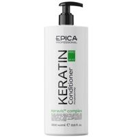 "EPICA Professional" Keratin PRO Кондиционер для реконструкции и глубокого восстановления волос, 1000 мл (Эпика)