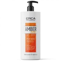 "EPICA Professional" Amber Shine ORGANIC Шампунь для восстановления и питания, 1000 мл (Эпика)
