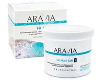 ARAVIA Organic Бальнеологическая соль для обертывания с антицеллюлитный эффектом Fit Mari Salt, 750 г