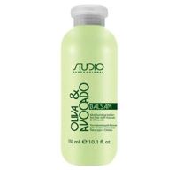Kapous STUDIO Professional Бальзам для волос увлажняющий с маслами Авокадо и Оливы, 350 мл