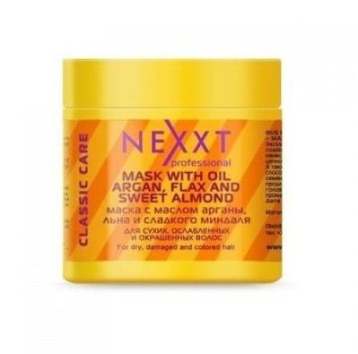 Nexxt Professional MASK WITH OIL ARGAN FLAX AND SWEET ALMOND    ,    , 500 