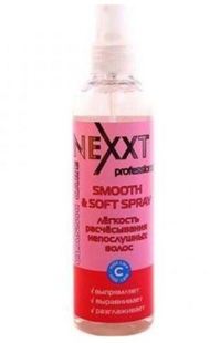 Nexxt Professional SMOOTH & SOFT SPRAY Спрей легкость расчесывания непослушных волос, 250 мл