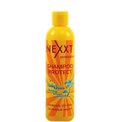 Nexxt Professional SHAMPOO PROTECT SUN Шампунь - солнечный амулет, увлажнение и защита от солнца, с УФ фильтром, 250 мл