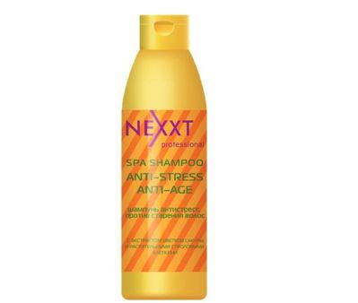 Nexxt Professional SPA  SHAMPOO ANTI-STRESS  &  ANTI-AGE Шампунь антистресс против старения волос, 1000 мл