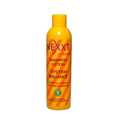Nexxt Professional SHAMPOO-LOTION SYSTEM BALANCE Шампунь-лосьон для жирных волос, 250 мл