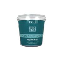 OLLIN BLOND PERFOMANCE Aroma Mint Осветляющий порошок с ароматом мяты, 500 гр