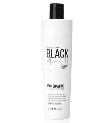 INEBRYA BLACK PEPPER Шампунь для укрепления структуры волос увлажняющий Strengthening Hydrating Shampoo, 1000 мл