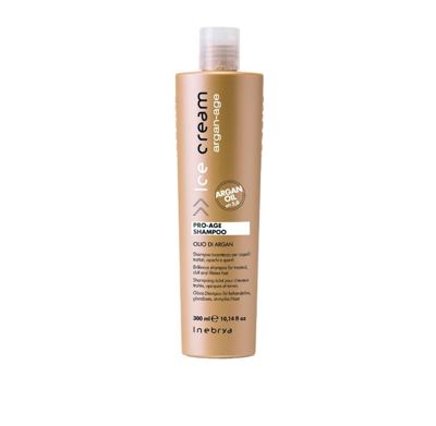 INEBRYA ARGAN AGE Шампунь для волос оживляющий с маслом арганы Pro-Age Shampoo, 300 мл