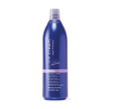 INEBRYA AGE THERAPY Шампунь для молодости волос с коллагеном Hair Lift Shampoo, 1000 мл