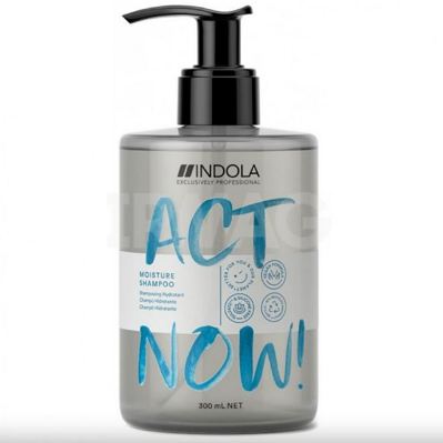 INDOLA ACT NOW! MOISTURE Shampoo Увлажняющий шампунь для волос, 300 мл