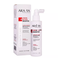 ARAVIA Professional Спрей-активатор для роста волос укрепляющий и тонизирующий Grow Active Booster, 150 мл