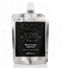 Kaaral BLONDE ELEVATION CHARCOAL Black Cream Lightener      , 250 