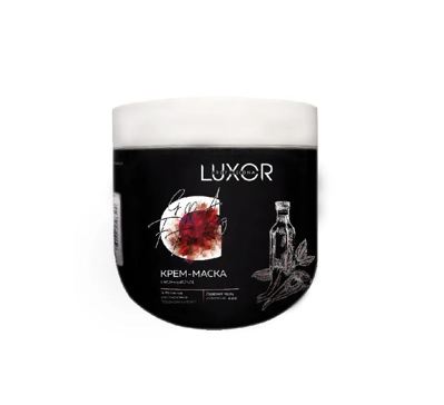 LUXOR Professional Sulfate&Paraben Free Крем-маска для волос - с перцем (капсаицином) и маслом чиа. Интенсивное восстановление поврежденных волос (без дозатора), 1000 мл