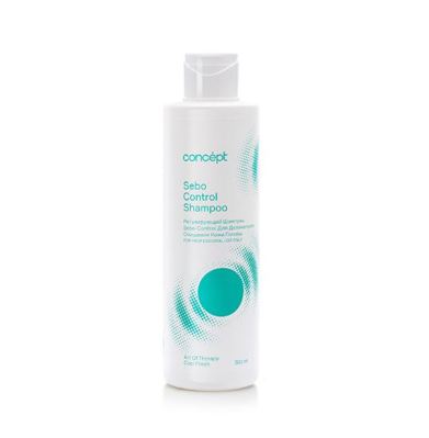 Concept Сool fresh Регулирующий шампунь для деликатного очищения кожи головы Sebo-control, 300 мл