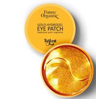 Funny Organix Золотые разглаживающие гидрогелевые патчи для кожи вокруг глаз 90 г 60 шт