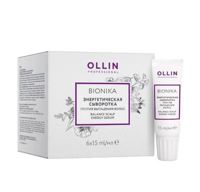 OLLIN BioNika Энергетическая сыворотка Против выпадения волос, 6шт х 15мл