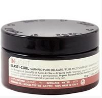 INSIGHT ELASTI-CURL Увлажняющий шампунь-воск для кудрявых волос Pure mild shampoo, 100 мл