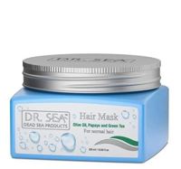 Dr.Sea Маска для волос с маслами оливы, папайи и экстрактом зеленого чая, 325 мл