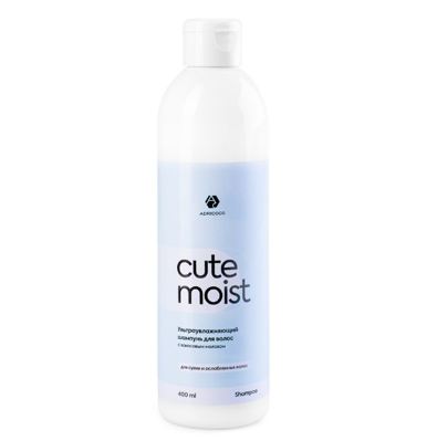 ADRICOCO CUTE MOIST Ультраувлажняющий шампунь для волос с кокосовым молоком, 400 мл