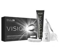 OLLIN Vision Набор для окрашивания бровей и ресниц ГРАФИТ (Оллин Вижн)