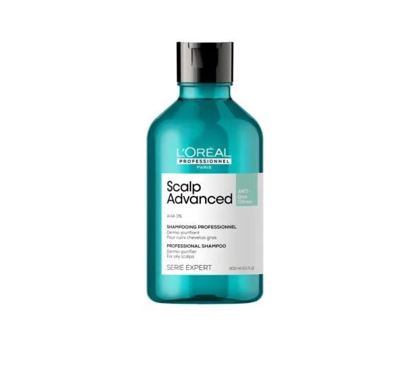 L'OREAL PROFESSIONNEL SCALP ADVANCED Anti-Oil Очищающий шампунь для волос склонных к жирности, 300 мл