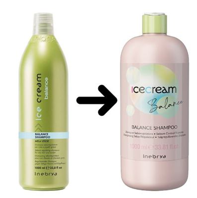 INEBRYA RELAX BALANCE ENERGY CLEANY Шампунь для волос себорегулирующий для жирной кожи головы Shampoo Balance, 1000 мл